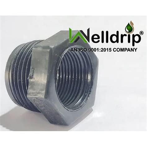 Black Male Female Thread Reducer Bushing At Best Price In Ahmedabad Welldrip Irrigation Industries