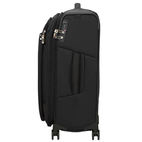 Samsonite Respark Valise Extensible Roues Cm Ozone Black