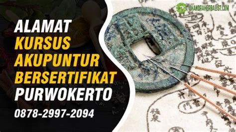 0878 2997 2094 Alamat Kursus Akupuntur Berserifikat Terbaik Di Purwokerto Pelatihan Akupunktur