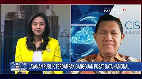 Sistem Pusat Data Nasional Kominfo Alami Gangguan Berdampak Pada