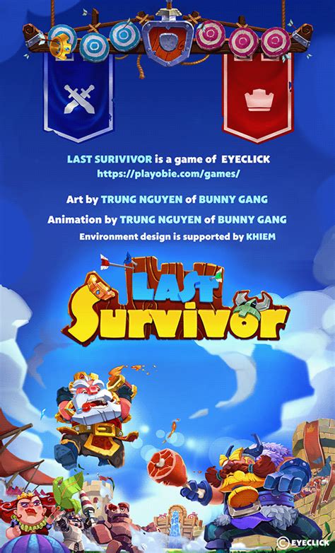 LAST SURVIVOR game | Illustration | Animation on Behance