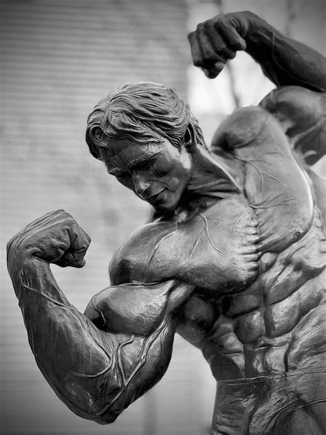 Arnold Schwarzenegger Statue Columbus Ohio Atlas Obscura