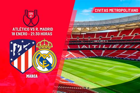 Atlético Real Madrid dónde ver en TV a qué hora y canal del partido