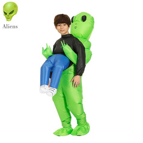 Et Aliens Disfraz Inflable Para Ni Os Y Adultos Cosplay De Monstruo