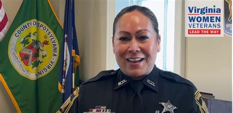 WATCH Spotsylvania Deputy Featured During Virginia Women Veterans Week