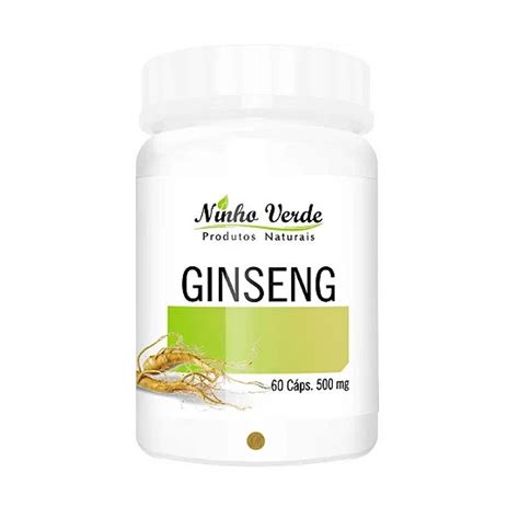 Ginseng Mg C Psulas Ninho Verde Emp Rio Aruna