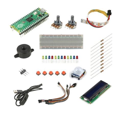 Uctronics Kb Raspberry Pi Pico Starter Kit W Breadboard