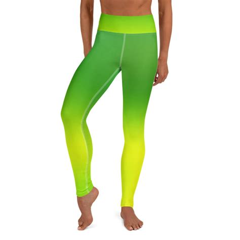 Lemon And Lime Yoga Pantsleggings Etsy