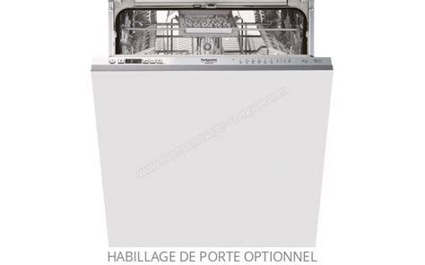 HOTPOINT HIC3C41CW Fiche Technique Prix Et Avis