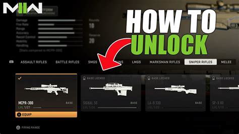 How To Unlock Weapons In Modern Warfare 2 And Warzone Gunsmith Explained