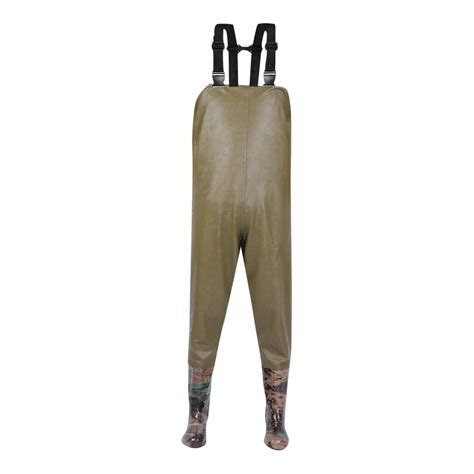 Clearance Tofotl Solid Chest Waders Nylon Pvc Waterproof Fishing Waders