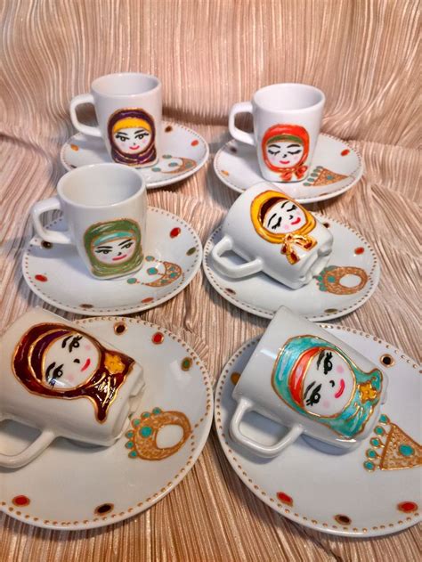 فناجينقهوه Glass Painting Patterns Mug Art Eid Crafts