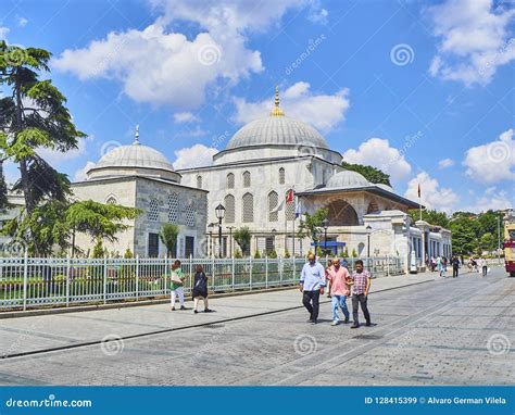 The Tomb Of Sultan Ahmet I At Daylight Istanbul Turkey Editorial