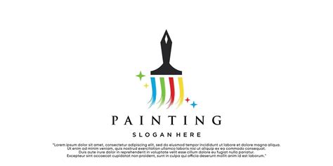 Painting Logo Design Renovation Icon Painting Home Services Iconfull