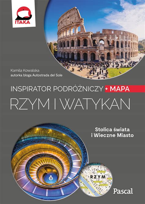 Pascal Inspirator podróżniczy Rzym i Watykan Mapa 25 86 zł Allegro