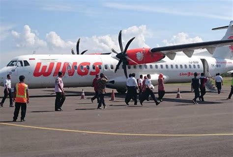 Penumpang Sepi Pesawat Wings Air Rute Tanjungpinang Pekanbaru Stop