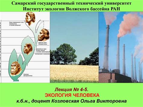Экология человека - презентация онлайн