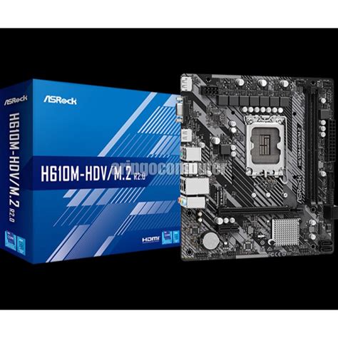 Jual Motherboard Asrock H M Hdv M R Shopee Indonesia