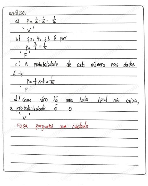 Solved 3 Classifique Os Itens Como Verdadeiro V Ou Falso F [algebra