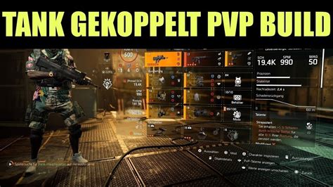 BERSERKER GEKOPPELT TANKY SET FÜR DEN PVP BEREICH THE DIVISION 2 YouTube