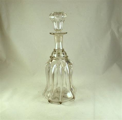 Liquor Decanter Antique 1800s Blown Pillar Mold Etsy Liquor Decanter Antiques Vintage