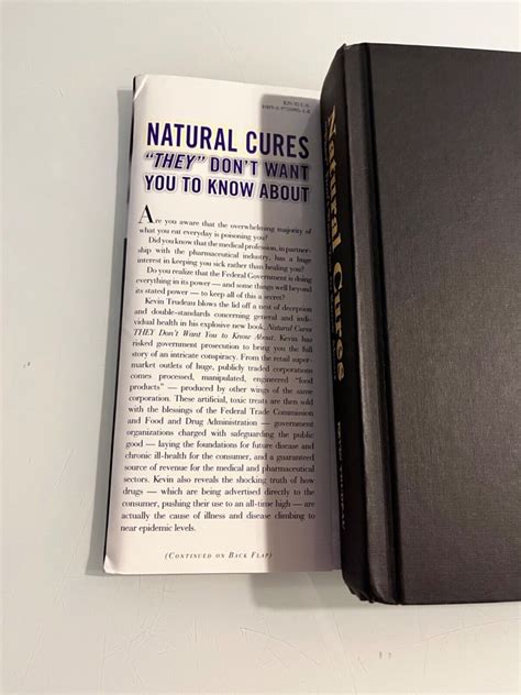 Natural Cures They Dont Want You to Know About by Kevin Trudeau 2004 Hc