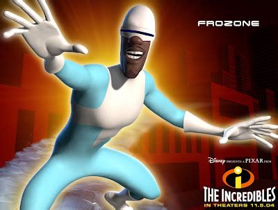 8 Disney Frozone Characters From the Incredibles Wallpaper