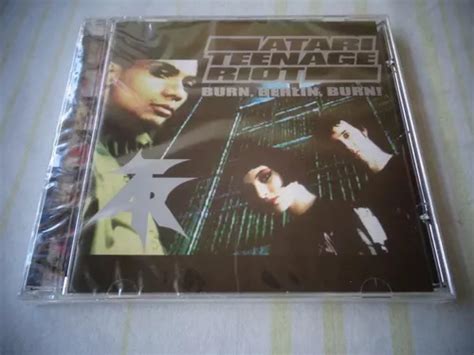 Cd Atari Teenage Riot Burn Berlin Burn Lacrado Mercadolivre