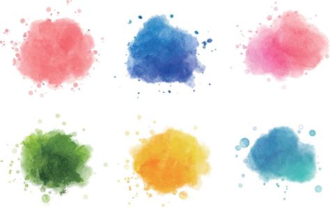 Watercolor Vector Splashes Background For Title And Logo 16273483