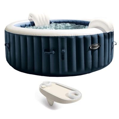 Intex 28429EP PureSpa Plus Portable Inflatable Hot Tub Bubble Jet Spa 77 X 28 With Tablet