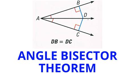 Angle Bisector Theorem Std Th Geometry Chapter Triangles