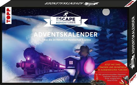 Escape Adventures Adventskalender Der Mystische Express R Tsel F R