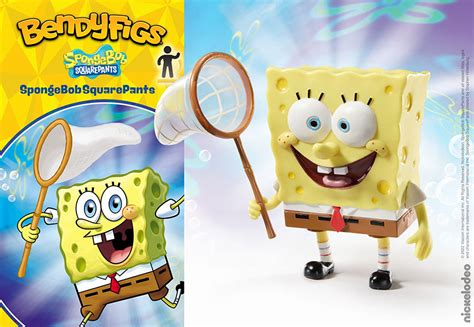 Figura Maleable Bendyfigs Bob Esponja 13cm Wefreak