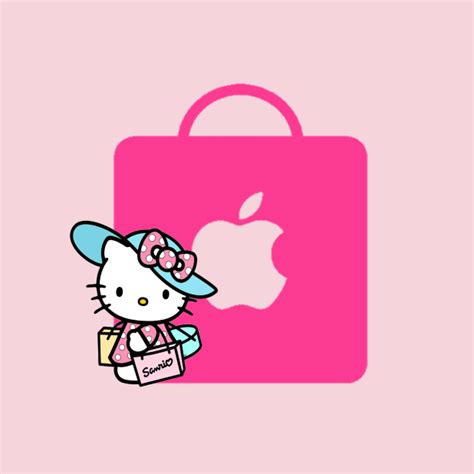 Hello Kitty Apple Store App Icon Hello Kitty Themes Cat App