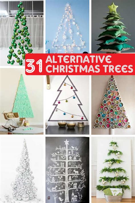 Alternative Christmas Trees Fun Christmas Home Decor