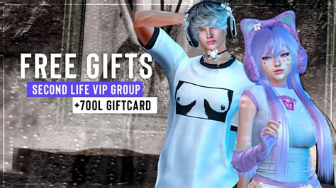 Second Life Free Gift L Giftcard Free Vip Group H Gachas The