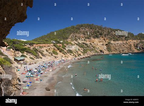 Cala De Boix Near Santa Eularia Des Riu On Ibiza Stock Photo Alamy