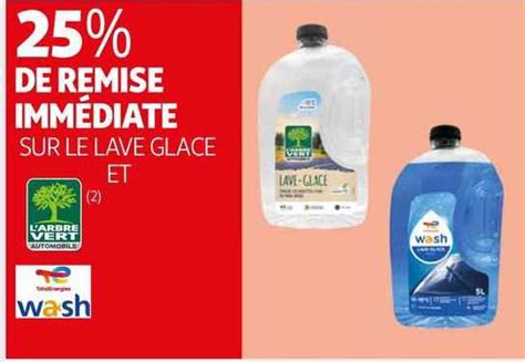 Promo Le Lave Glace Et L Arbre Vert Total Wash Chez Auchan ICatalogue Fr