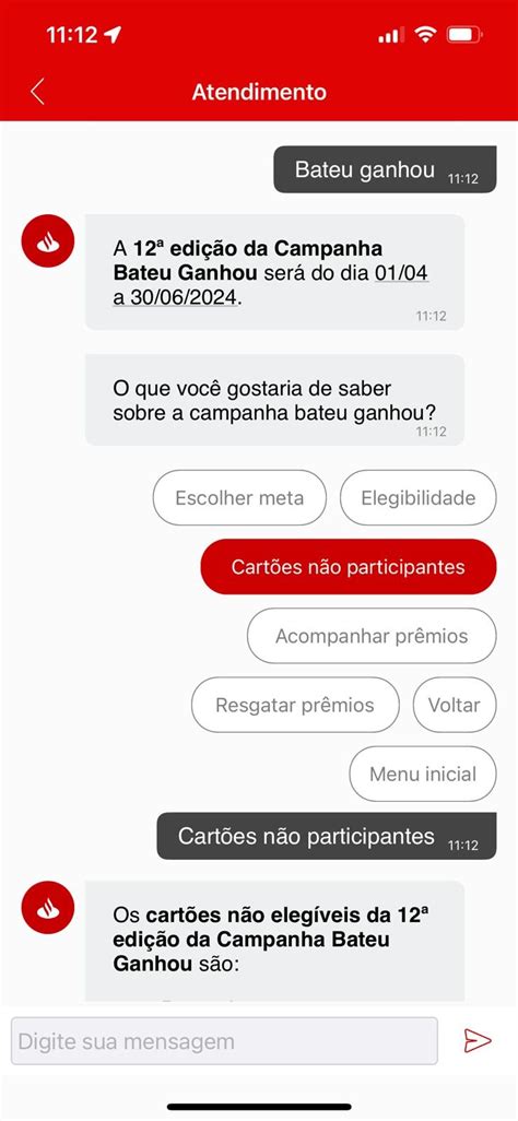 É oficial Vem aí mais uma campanha Bateu Ganhou do Santander