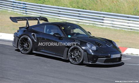 2023 Porsche 911 GT3 RS spy shots and video: New track star coming Aug. 17