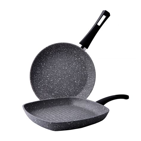 Karaca Gris Bio Granit Tava Ve Grill Seti Cookplus