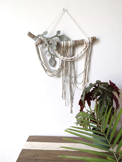 Macrame Flower Crown Wall Hanging Domestika