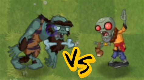 Plants Vs Zombies 2 Jurassic Rockpuncher Vs All Zombies Mronger Youtube