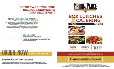 Boxed Lunch – MarketPlace Catering