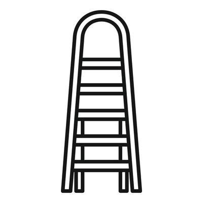 Ladder Outline Vector Art, Icons, and Graphics for Free Download