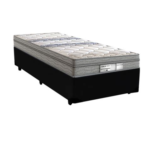 Cama Box Solteiro Colch O Probel Molas Pro Lastic Light Born Black Gold