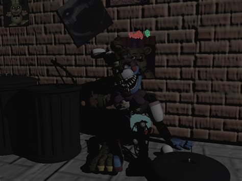 C4d Fnafabomination Bonnie In Back Alley By Rollyp On Deviantart