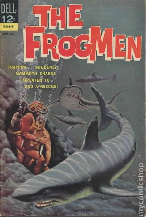 Frogmen 1962 1965 Dell Comic Books