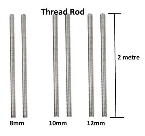 Ms Thread Rod At ₹ 72kg Ms Threaded Rod In New Delhi Id 26563984733