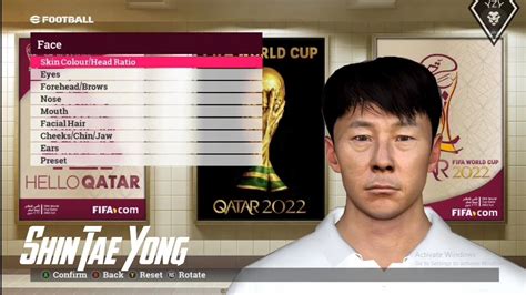 Review Face Manager Shin Tae Yong Pes Youtube